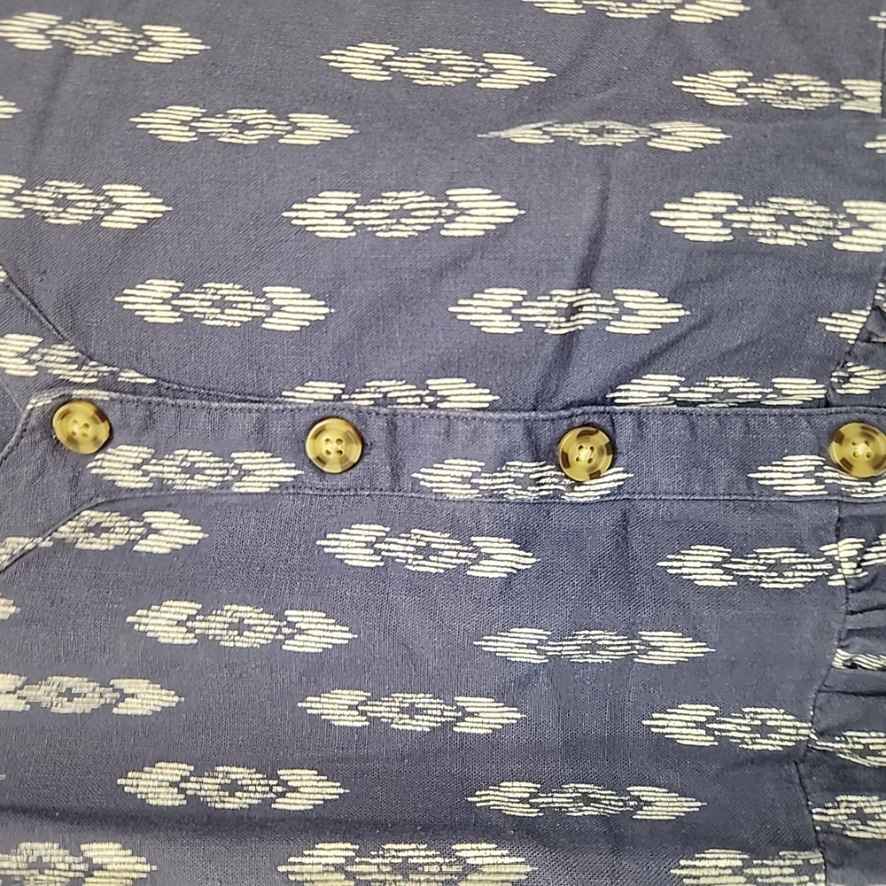 Blue Patterned Dress - Picture 3 of 7